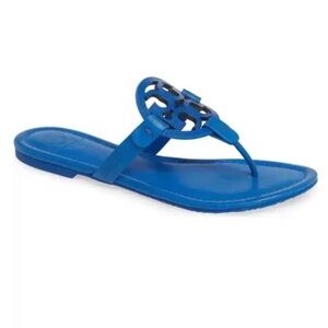 Tory Burch Miller Embossed Flat Sandal